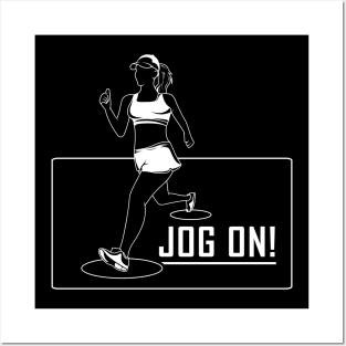 Jogging for Women Posters and Art